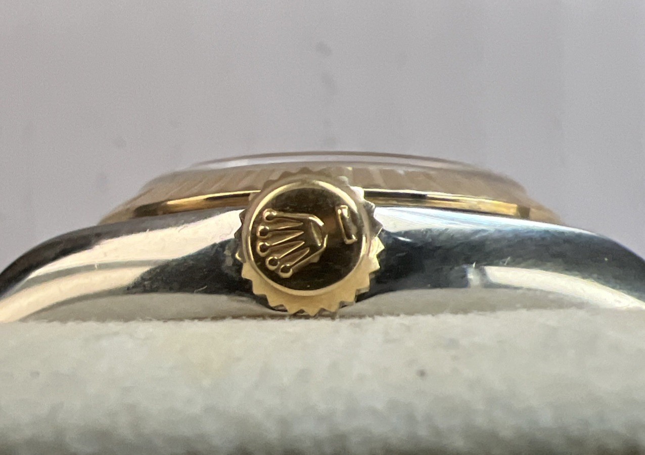 TWO TONE SS & 18k Gold ROLEX R67193 Ladies Oyster Perpetual Automatic