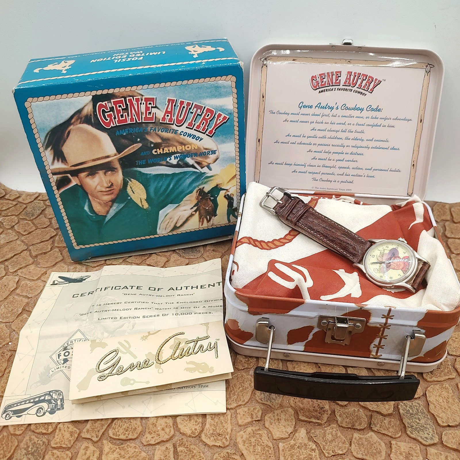 Fossil Limited Edition Gene Autry Watch, Collectible Gifts, #2692 of 10,000