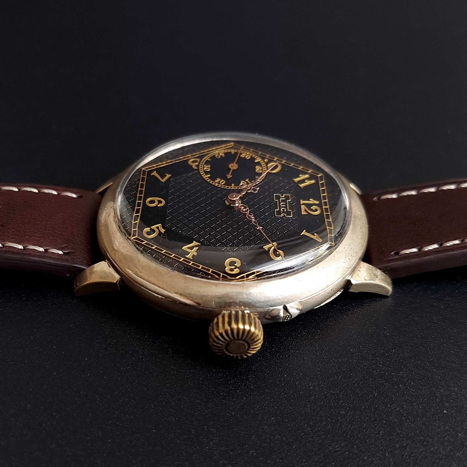 Swiss Watch with L.U.C Movement LUC Men’s Wristwatch Serviced