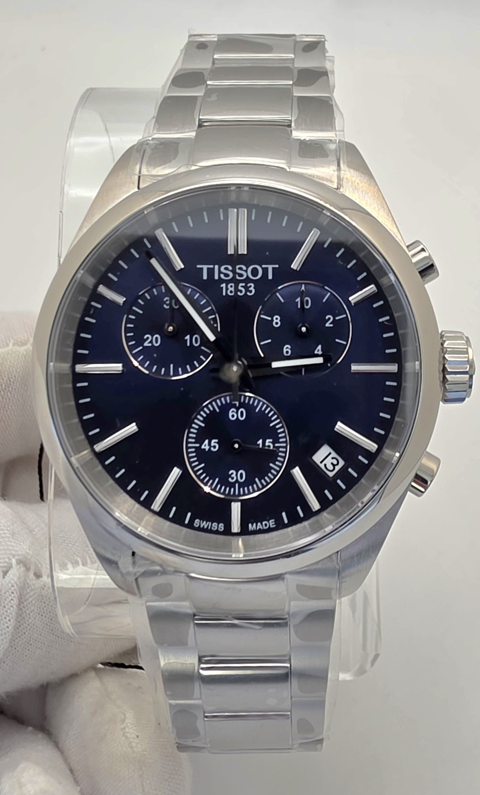 Tissot PR 100 Chronograph Quartz Blue Dial Men’s Watch T150.417.11.041.00