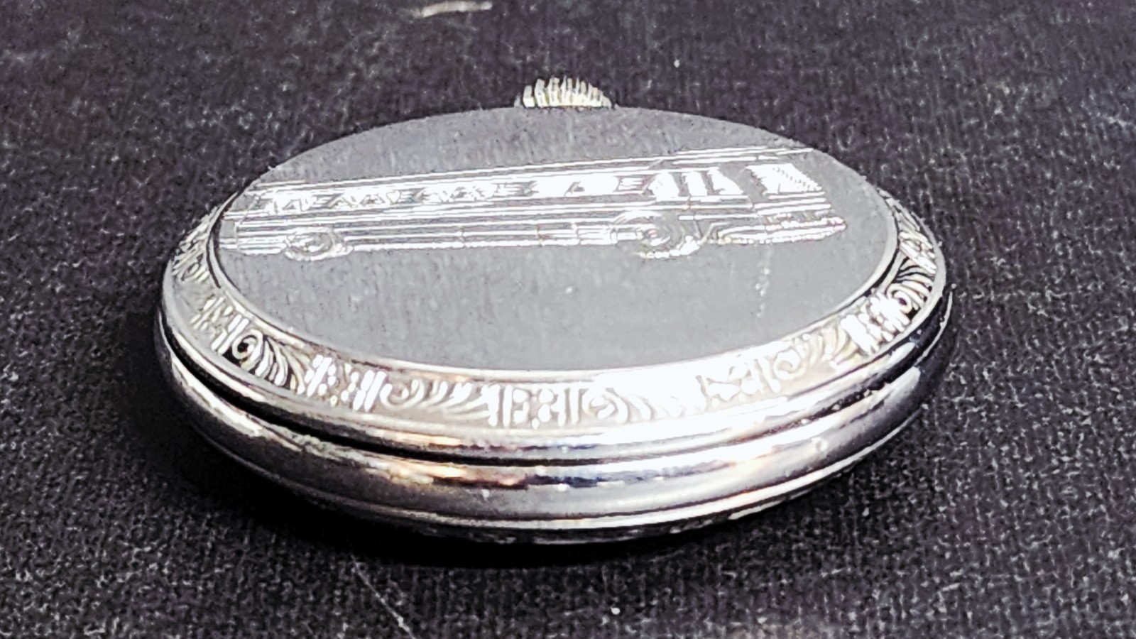 Swiss Made Absolutely Stunning “Supreme” Pocket Watch, Works + Looks Flawless!