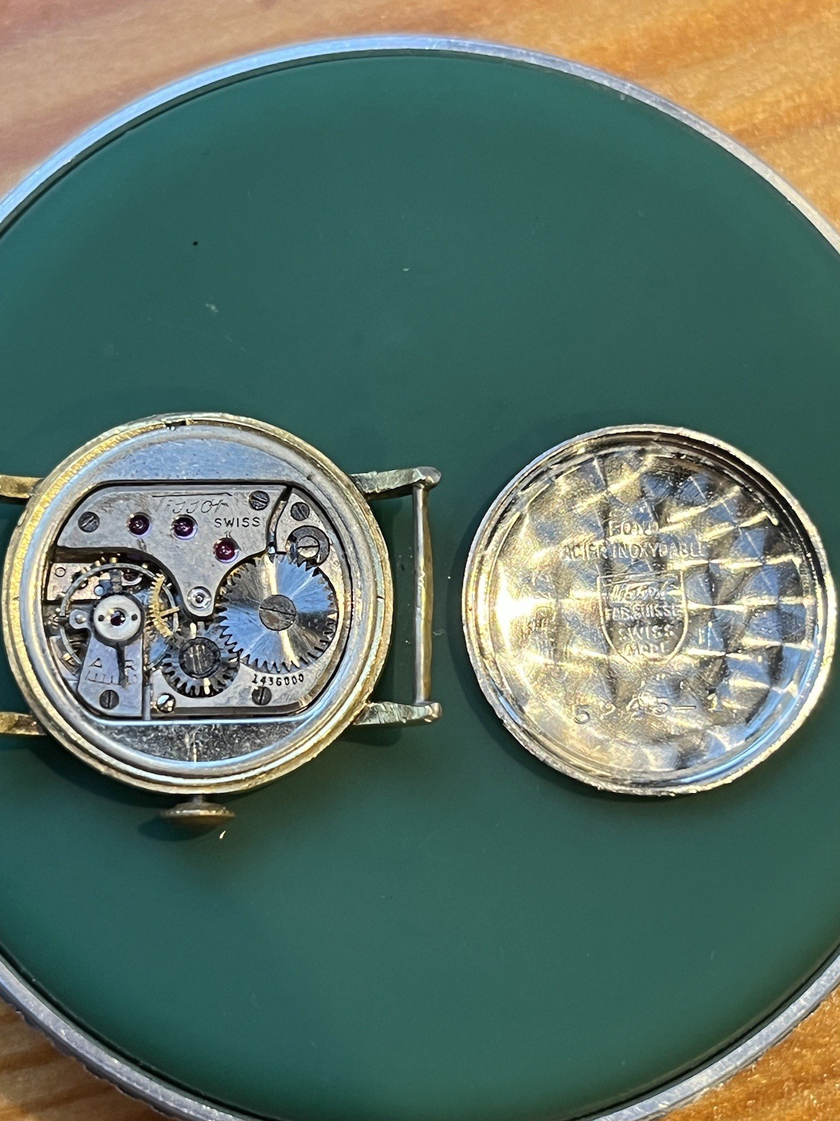 Antique Fixed Lug Tissot 22mm Ladies Watch Ref. 5245-1 With A Cal. 13.6 Movement