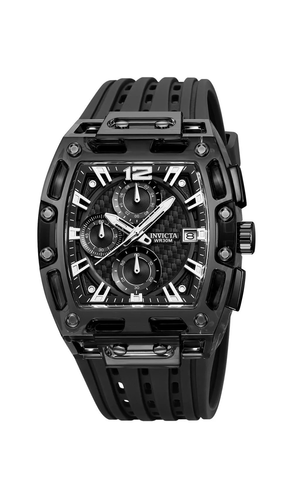 Invicta S1 Rally Allogrip 42mm Men’s Watch Black/Black 70146 Brand New