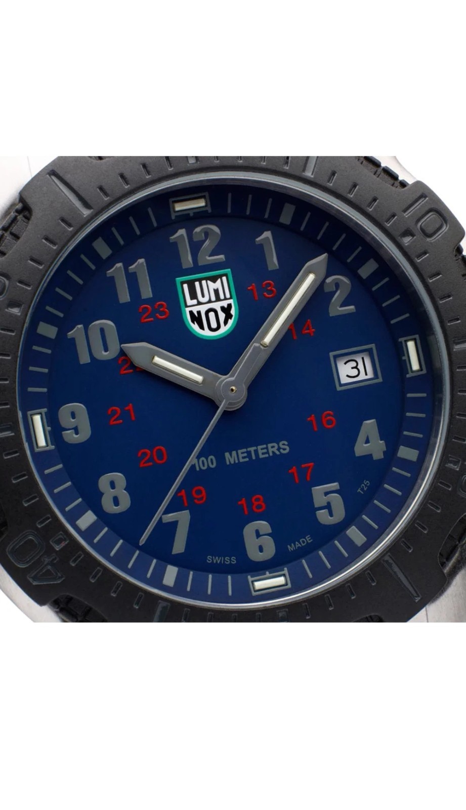 Luminox Men’s Manta Ray Steel X2.2133 Blue Dial Polyurethane Watch