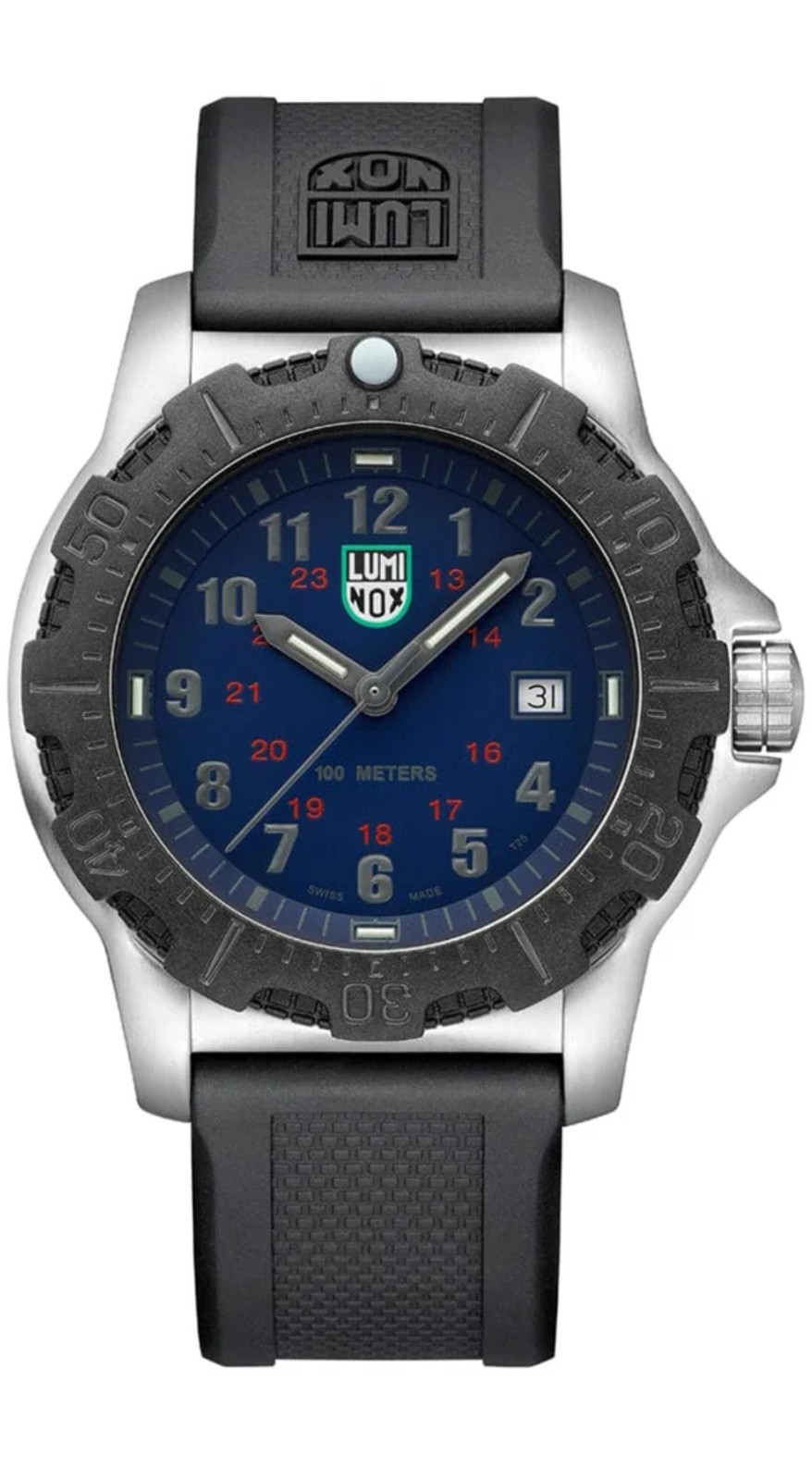 Luminox Men’s Manta Ray Steel X2.2133 Blue Dial Polyurethane Watch