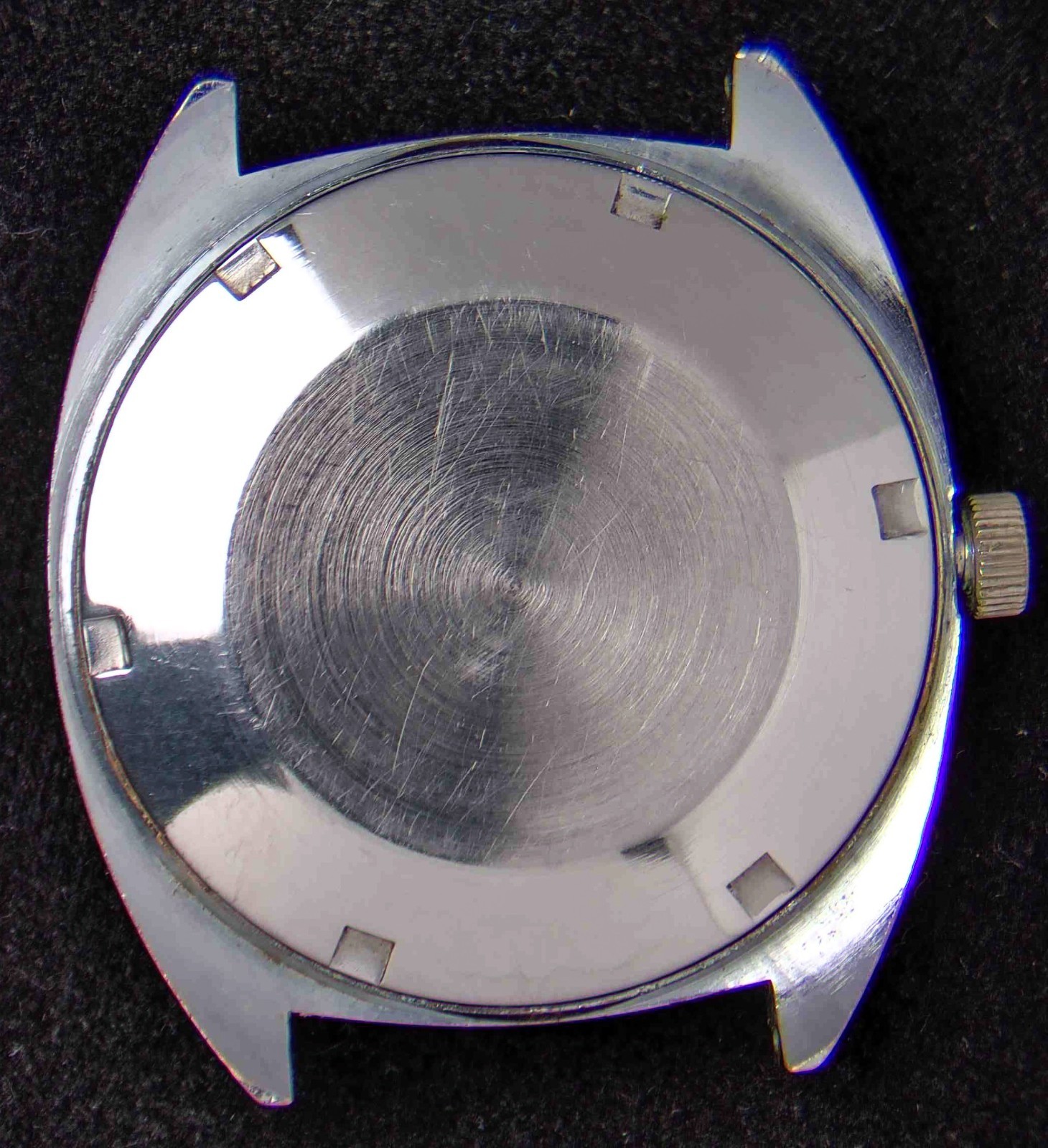 Steelco Silver Brushed Dial Men’s Automatic Vintage Watch — Working