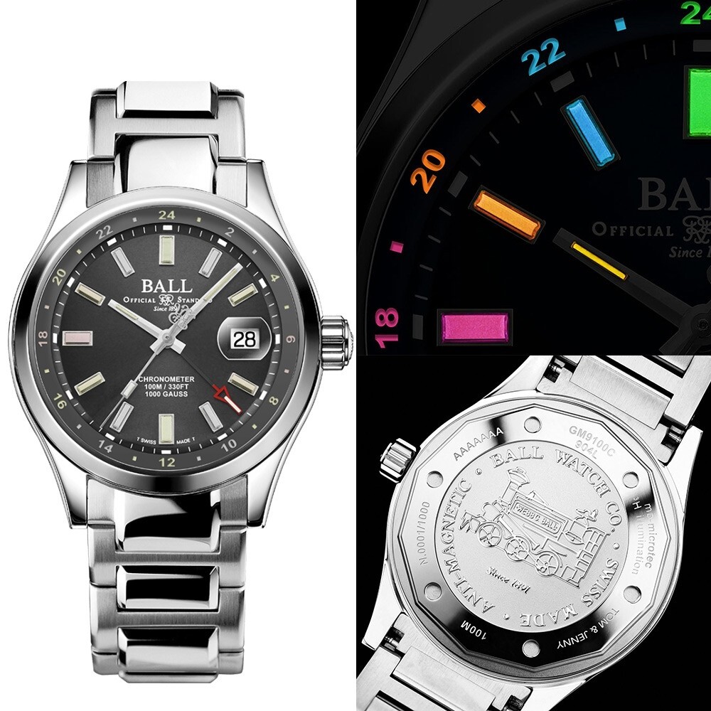 Ball Engineer III Endurance 1917 GMT Ø41mm GM9100C-S2C rainbow LIMITED EDITION