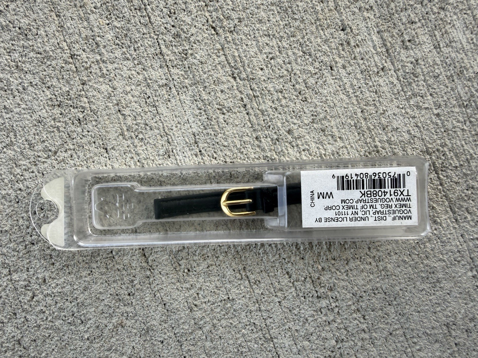 Timex leather Watch strap- 8 Mm