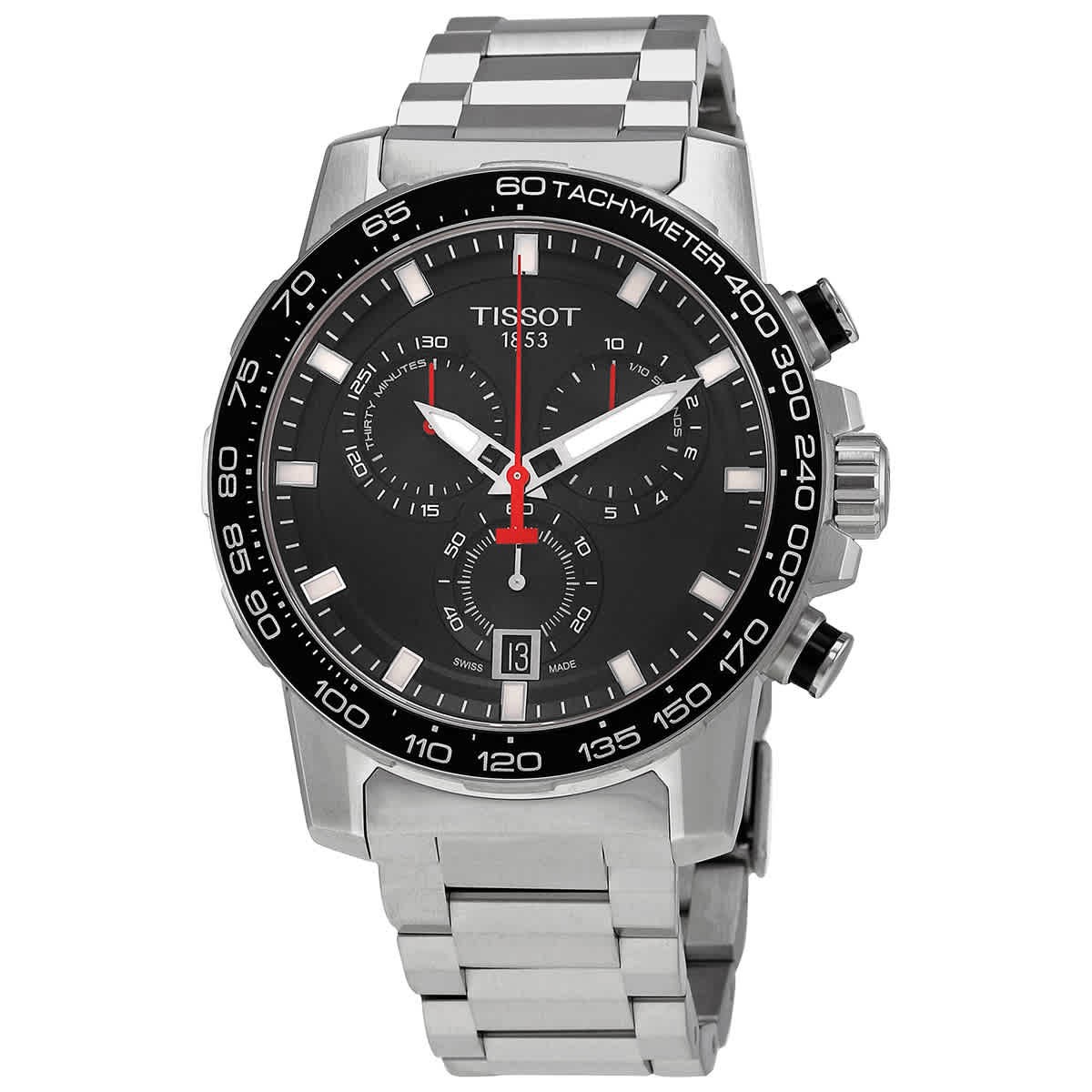 Tissot Supersport Chronograph Quartz Black Dial Men’s Watch T125.617.11.051.00