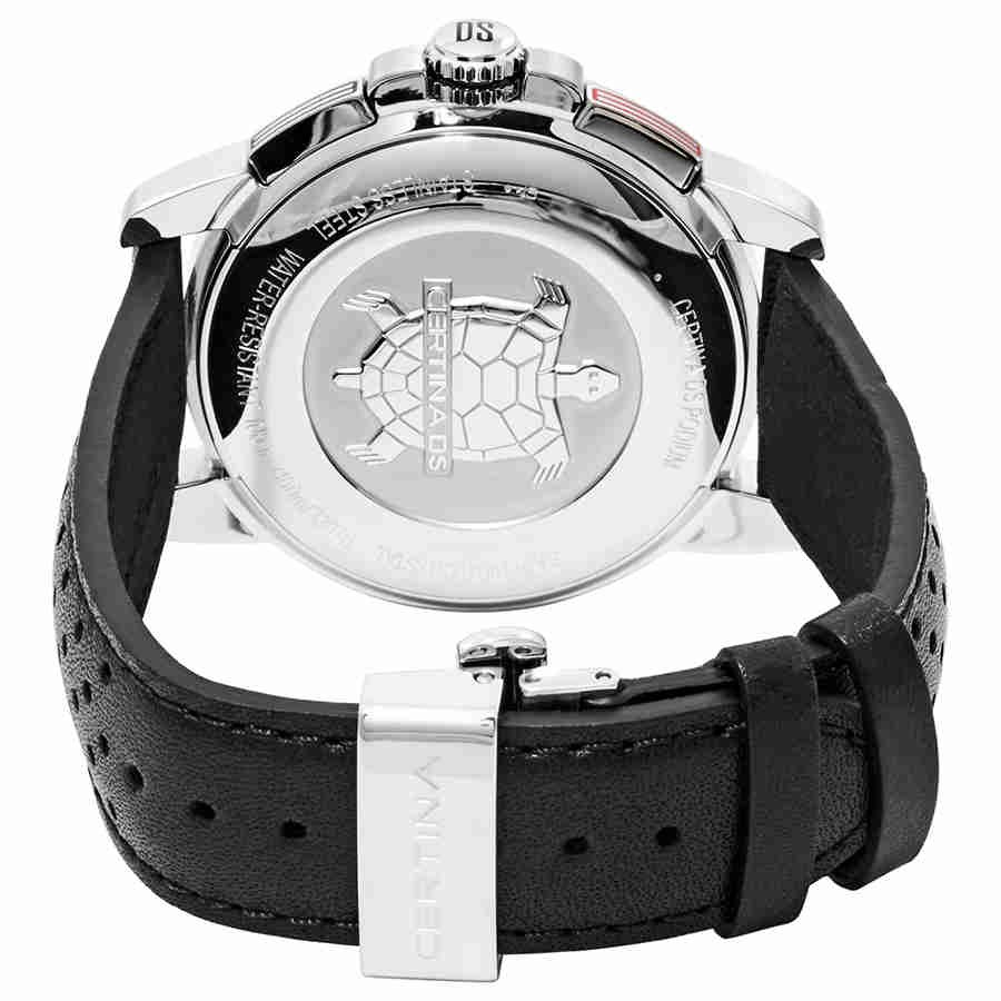 Certina DS Podium Chronograph Lap Timer Black Dial Men’s Watch
