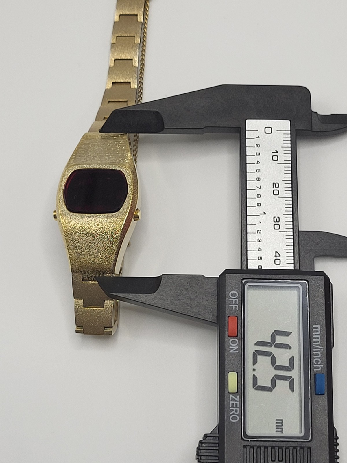 JAPAN [MINT] 1970s Sears Roebuck & Co Vintage LED Watch 1970’s Digital Red E7