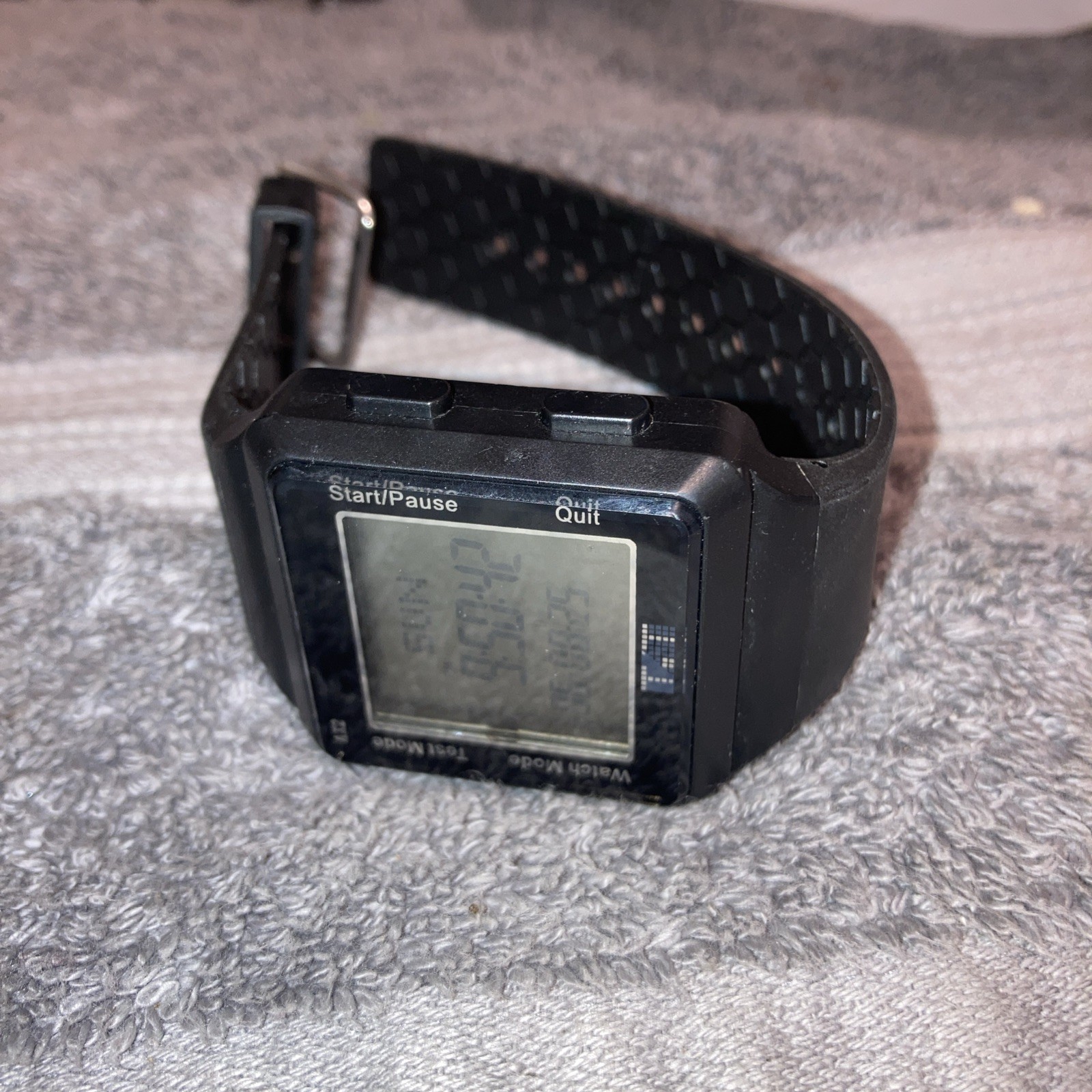 T.T Testing Timers Digital Watch AX2 SAT/ACT Test Pacing Band 6″-8″ Running