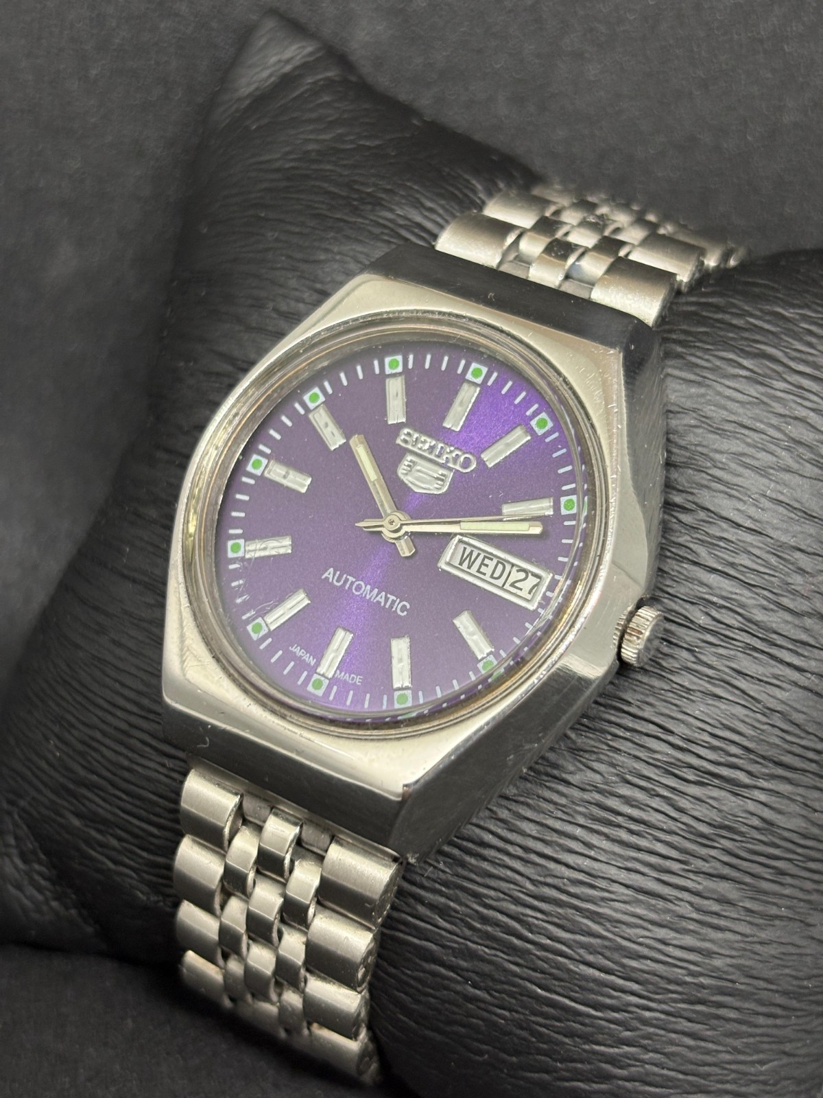 Vintage Seiko 5 Automatic 6309 Cal. Day/Date Japanese Men’s Wrist Watch