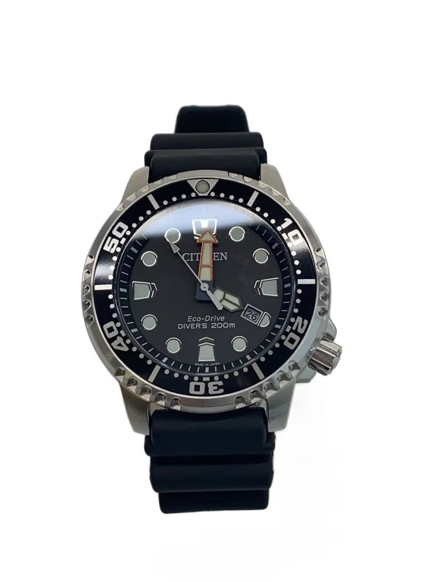 CITIZEN Solar Watch Analog Rubber BLK BLK E168 S126126