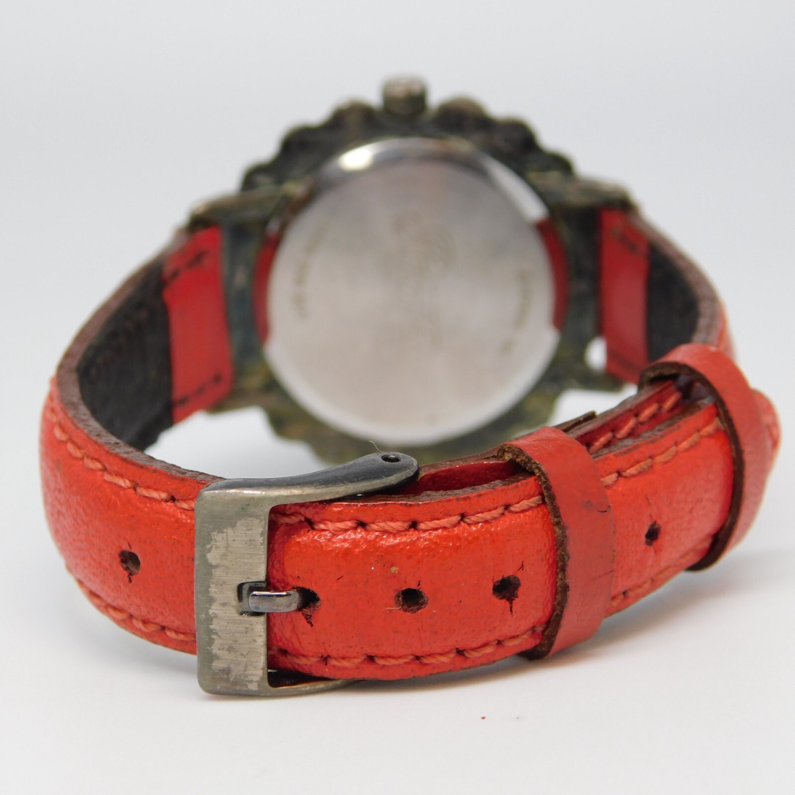 Pepsi-Cola Bottle Cap Genuine Leather Quartz Analog Women’s Watch New Battery