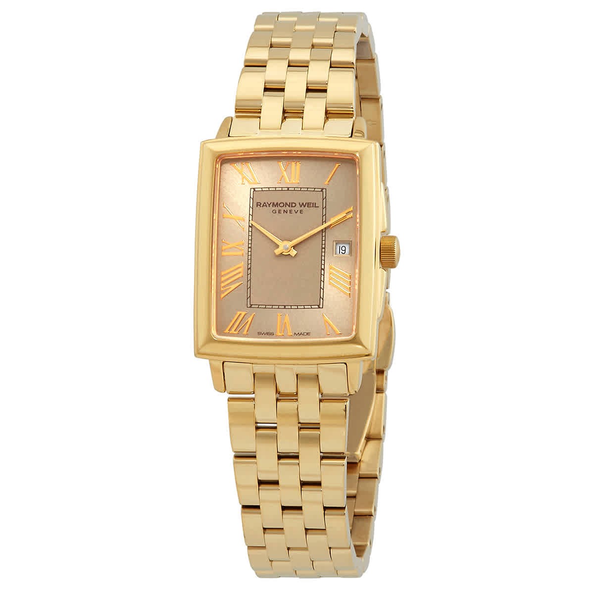 Raymond Weil Toccata Quartz Champagne Dial Ladies Watch 5925-P-00100