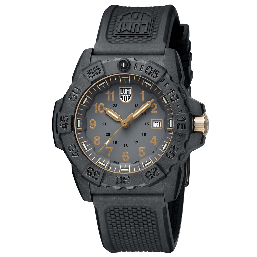 Luminox Men’s Navy Seal 45mm Quartz Watch XS.3508.GOLD