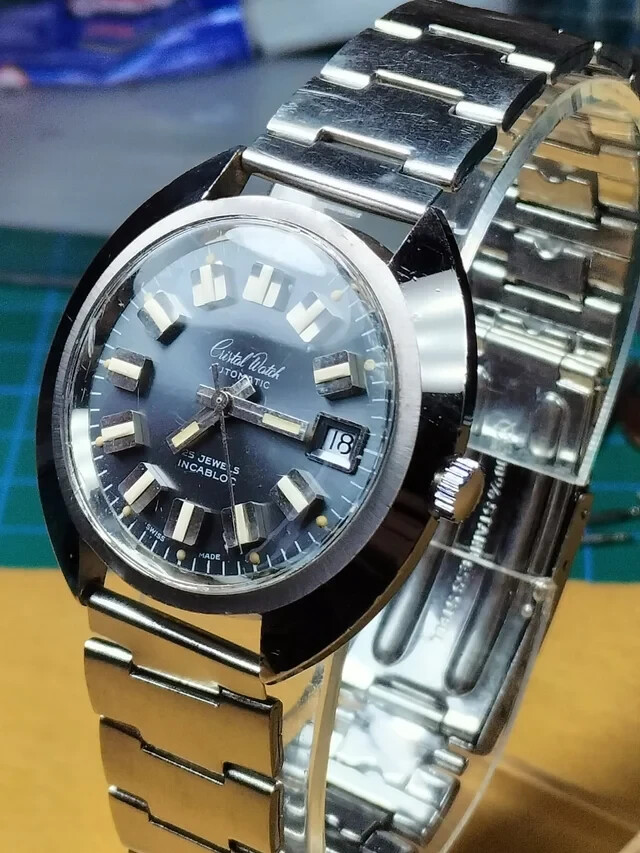 Cristal Watch, Automatic Perpetual – ETA 2782, Perfectly Functional