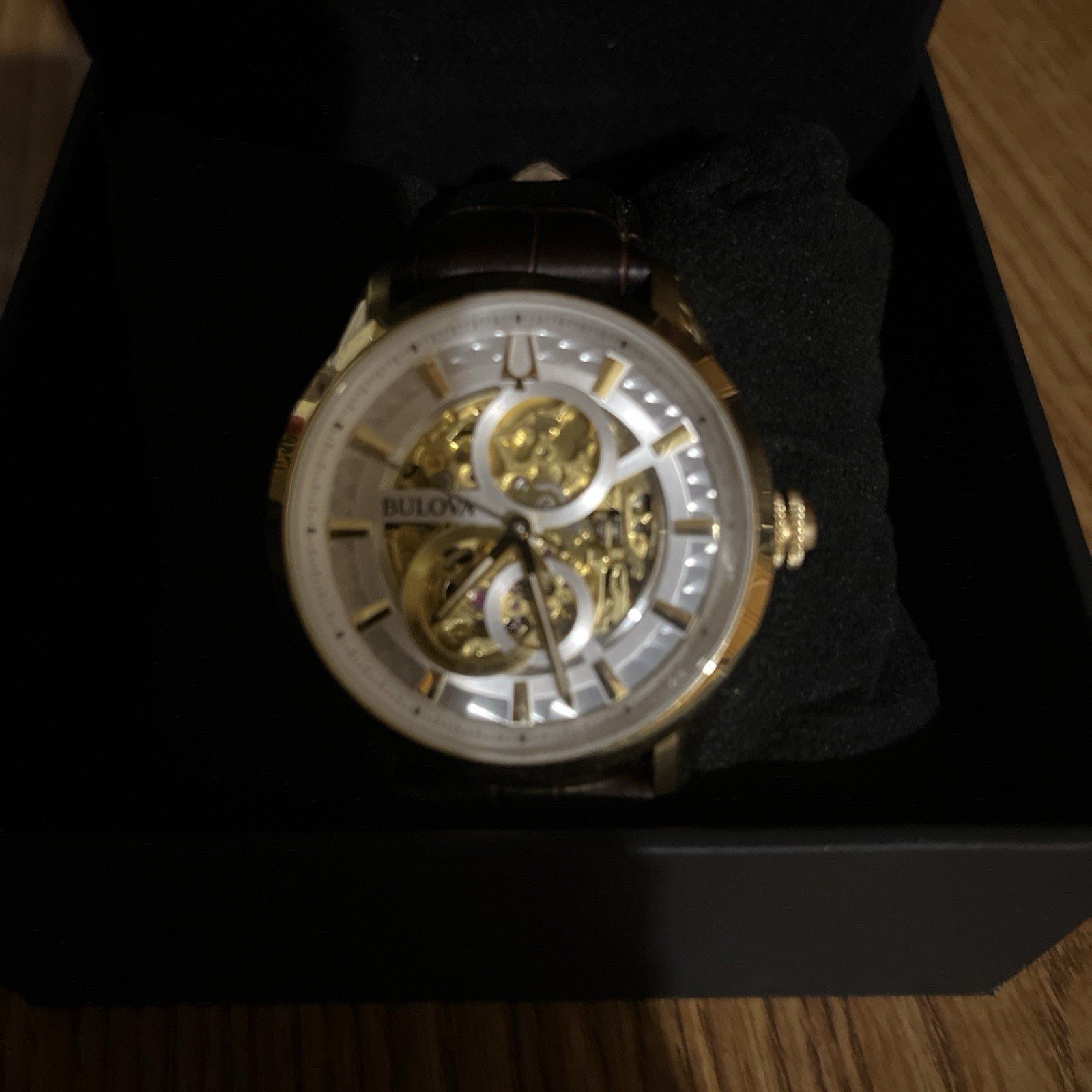 Bulova BVA Series Men’s Skeleton Subdial Automatic Watch 97A138