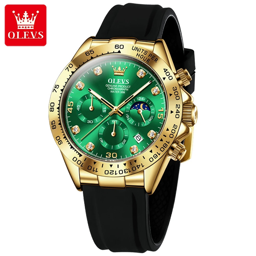 OLEVS 2875 Luxury Men Watch Quartz Man Watches Waterproof Luminous Top Brand