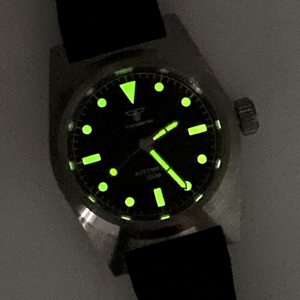 38mm Japan NH35A PT5000 Auto Men’s Watch California Dial Sapphire Glass 20ATM