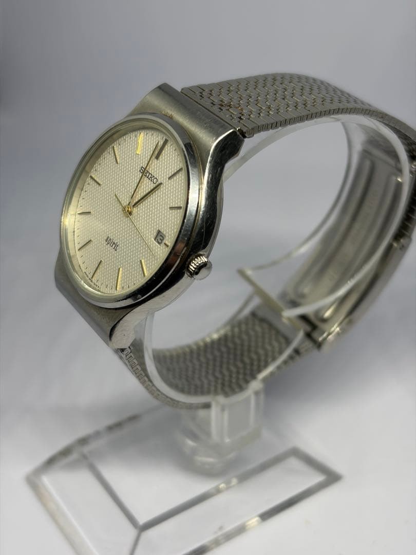 SEIKO spirit quartz 5p32-7a00 men’s watch From Japan