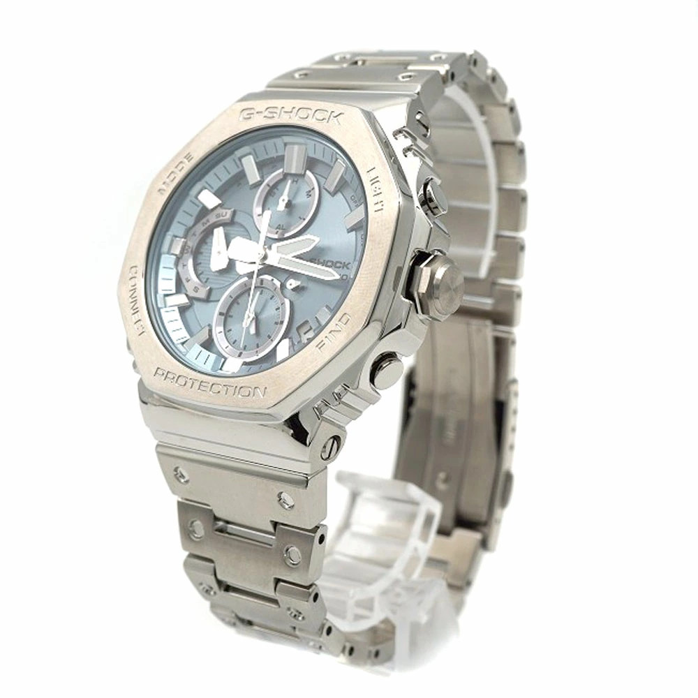 CASIO GMC B2100 2AJF G SHOCK full metal men’s tough solar silver wristwatch