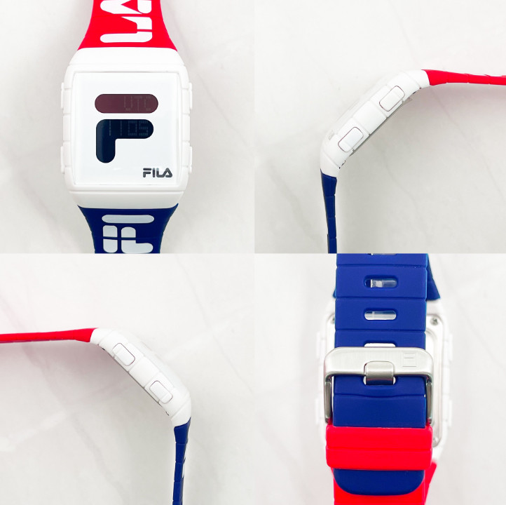 Fila Sport Watch 💙🤍❤️ Digital Elegance for All Your Active Looks ⏱️
