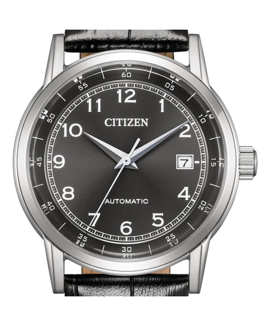 CITIZEN Men Analog Automatic Casual Watch Classic Dress Black Dial Waterproof Ro