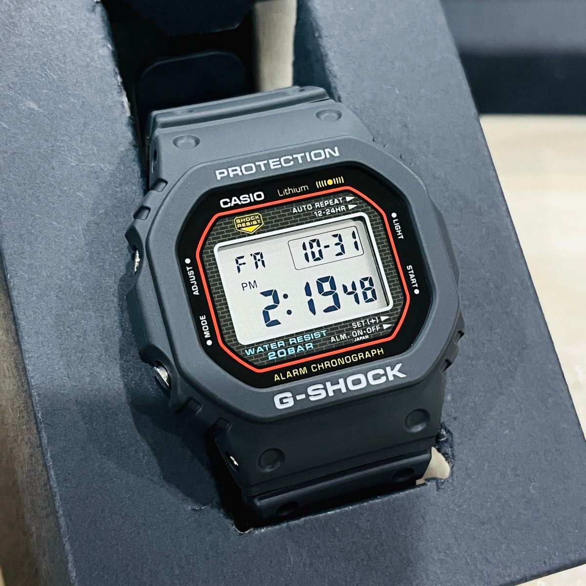 Casio G-Shock DW-5000R-1AJF First Model Reissue Digital Watch Japan