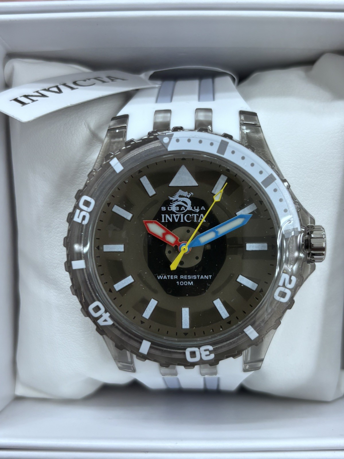 Invicta – Subaqua Chromamode – Men’s Watch – 44mm – White – (69448) retail 249