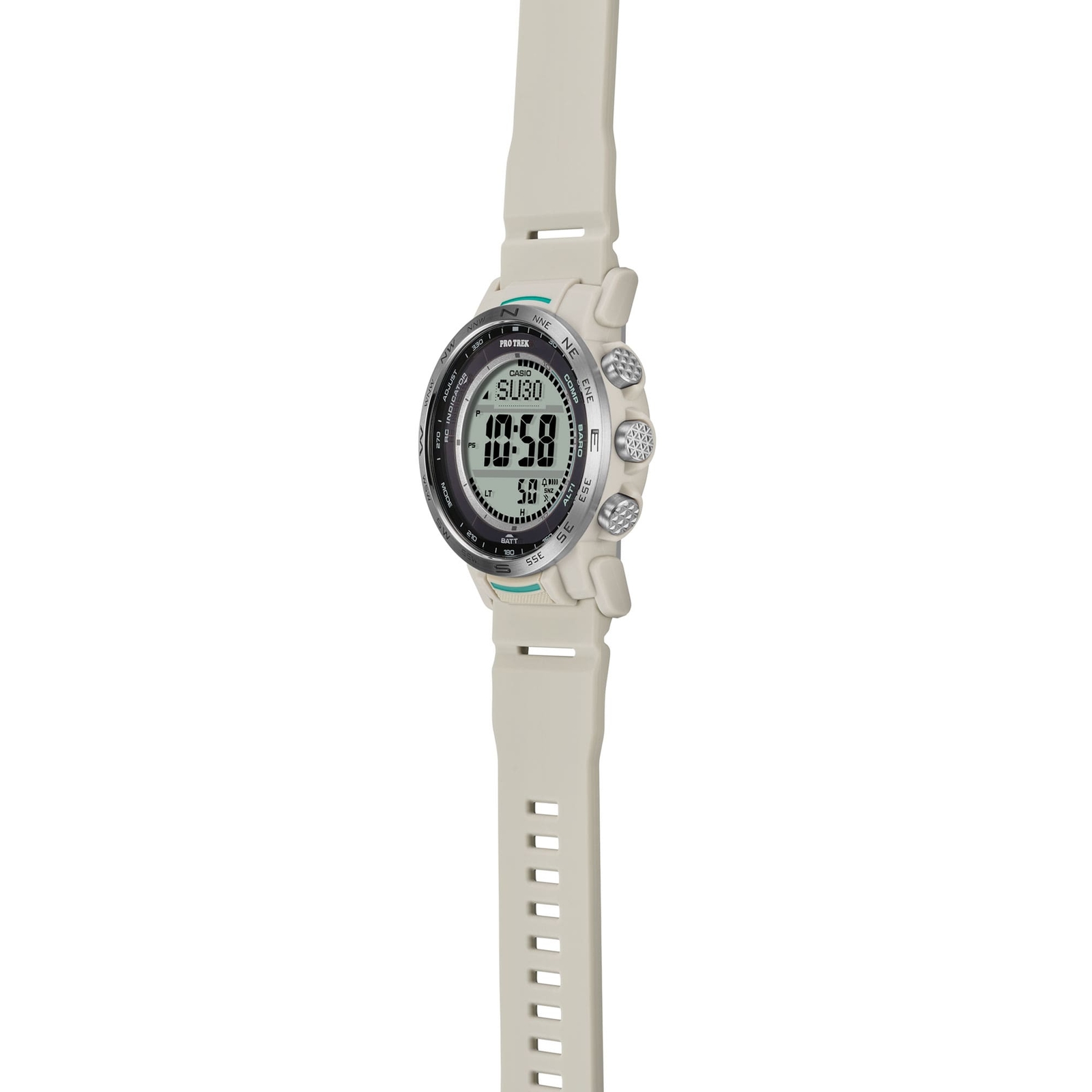 CASIO PRO TREK PRW-35-7JF Climber Line Triple Sensor Radio Solar Watch 44.6mm