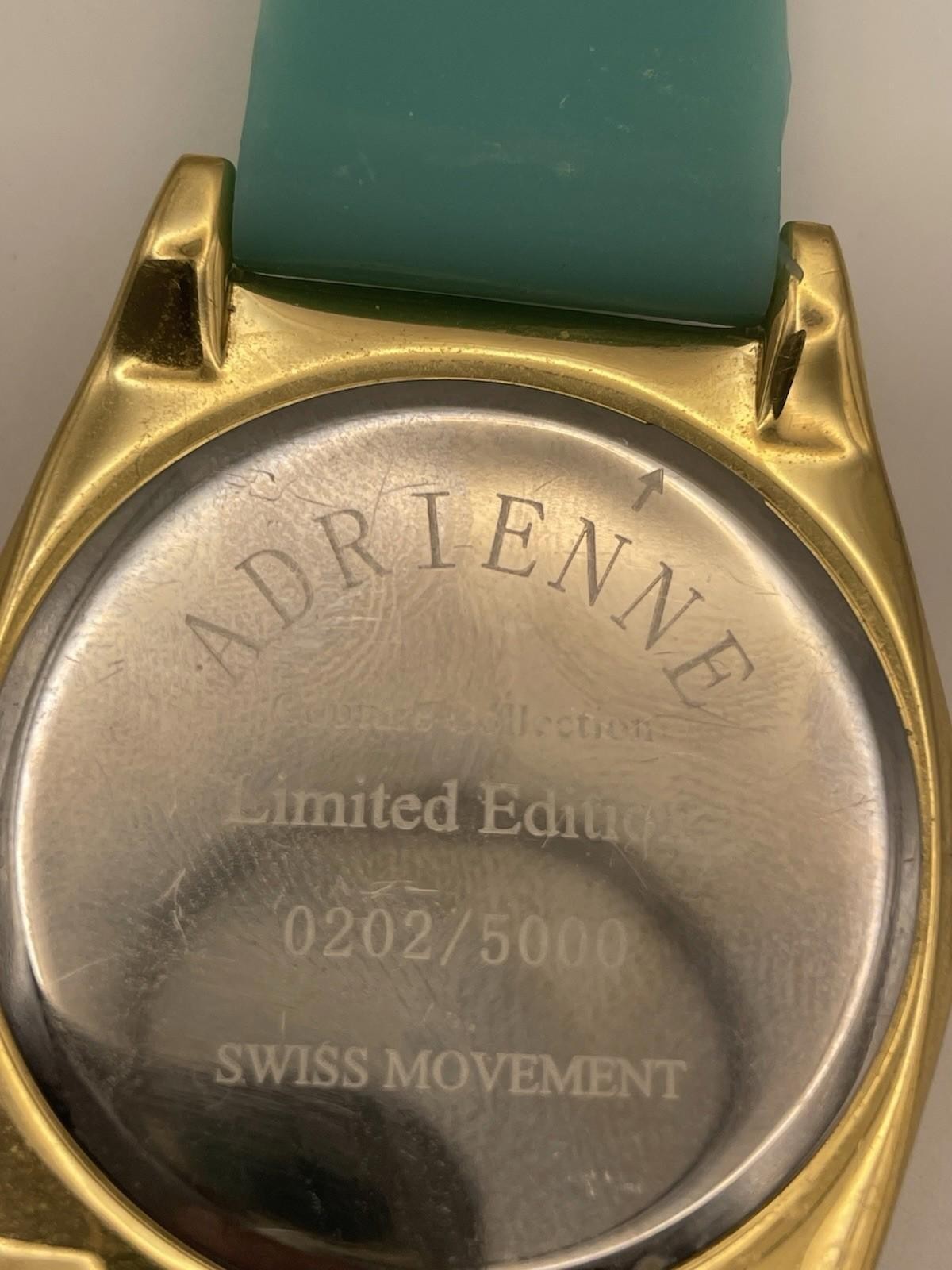 Adrienne Couture Limited Edition Watch Rubber Strap 0202/5000