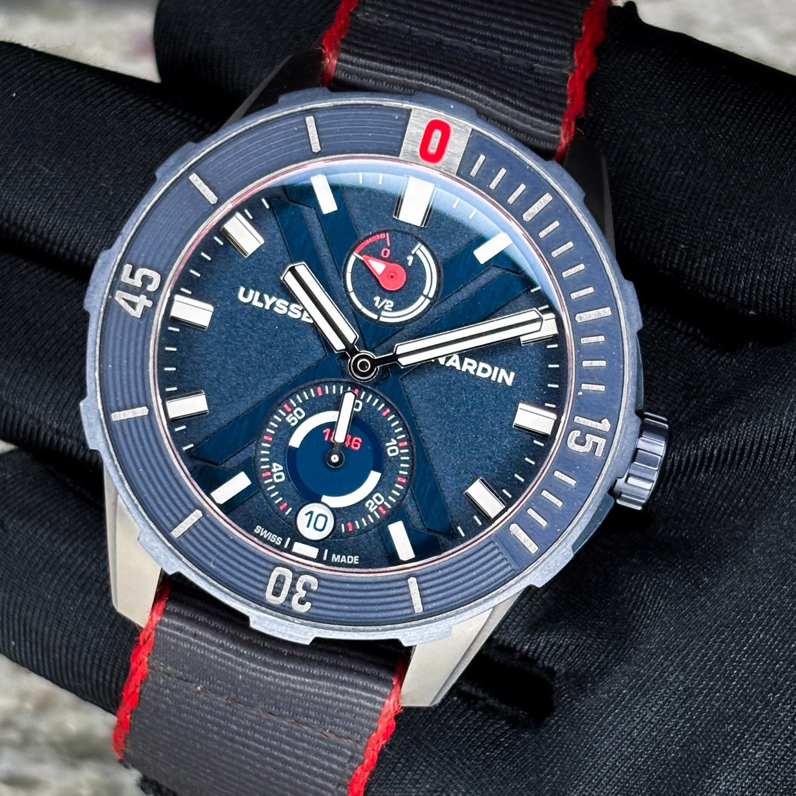 Ulysse Nardin Maxi Marine Diver X 44mm 1183-170LE/93-NEMO w/ Box-Papers-Warranty