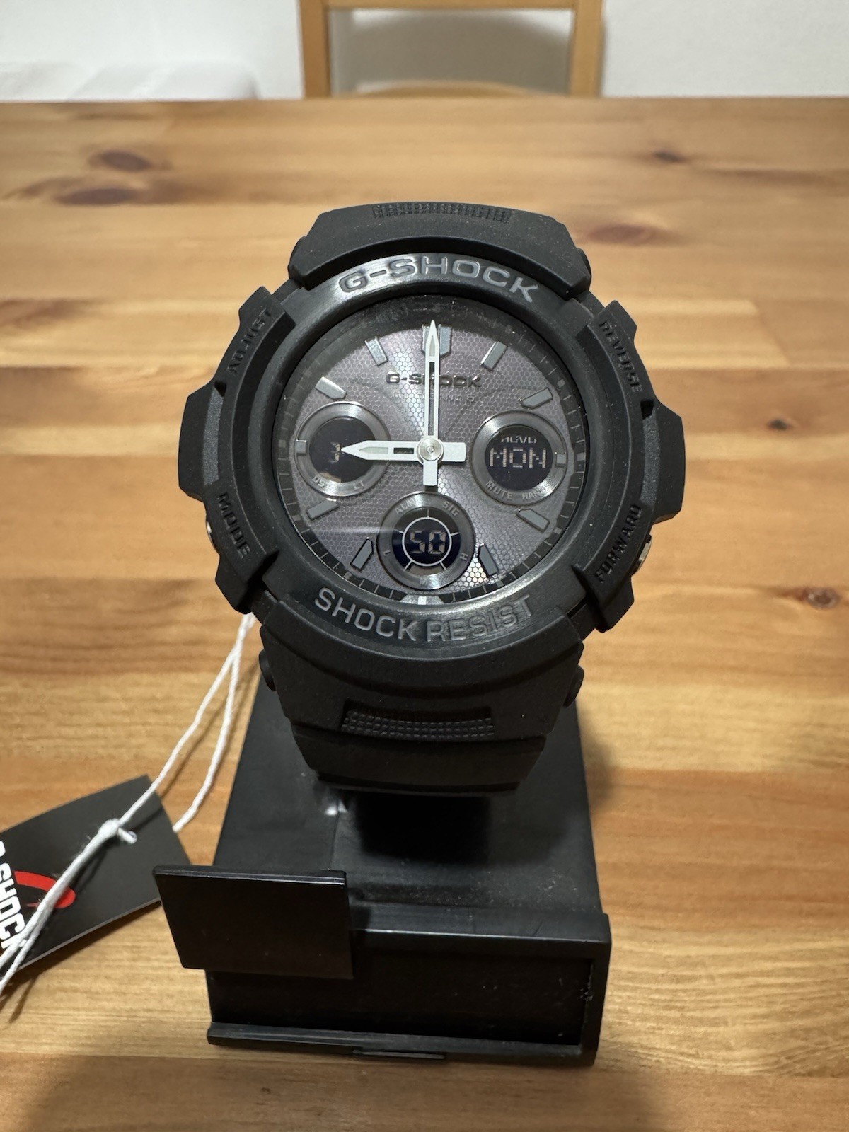Casio G-Shock AWG-M100 Multiband 6 Tough Solar Water Resistant 20 BAR Black 5230