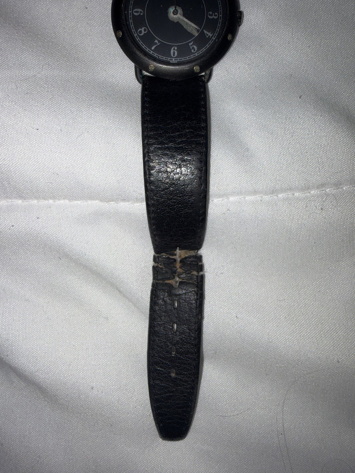 Authentic Vintage Tiffany & Co. Black PVD Matte Stainless Steel Watch ‘90s As-Is