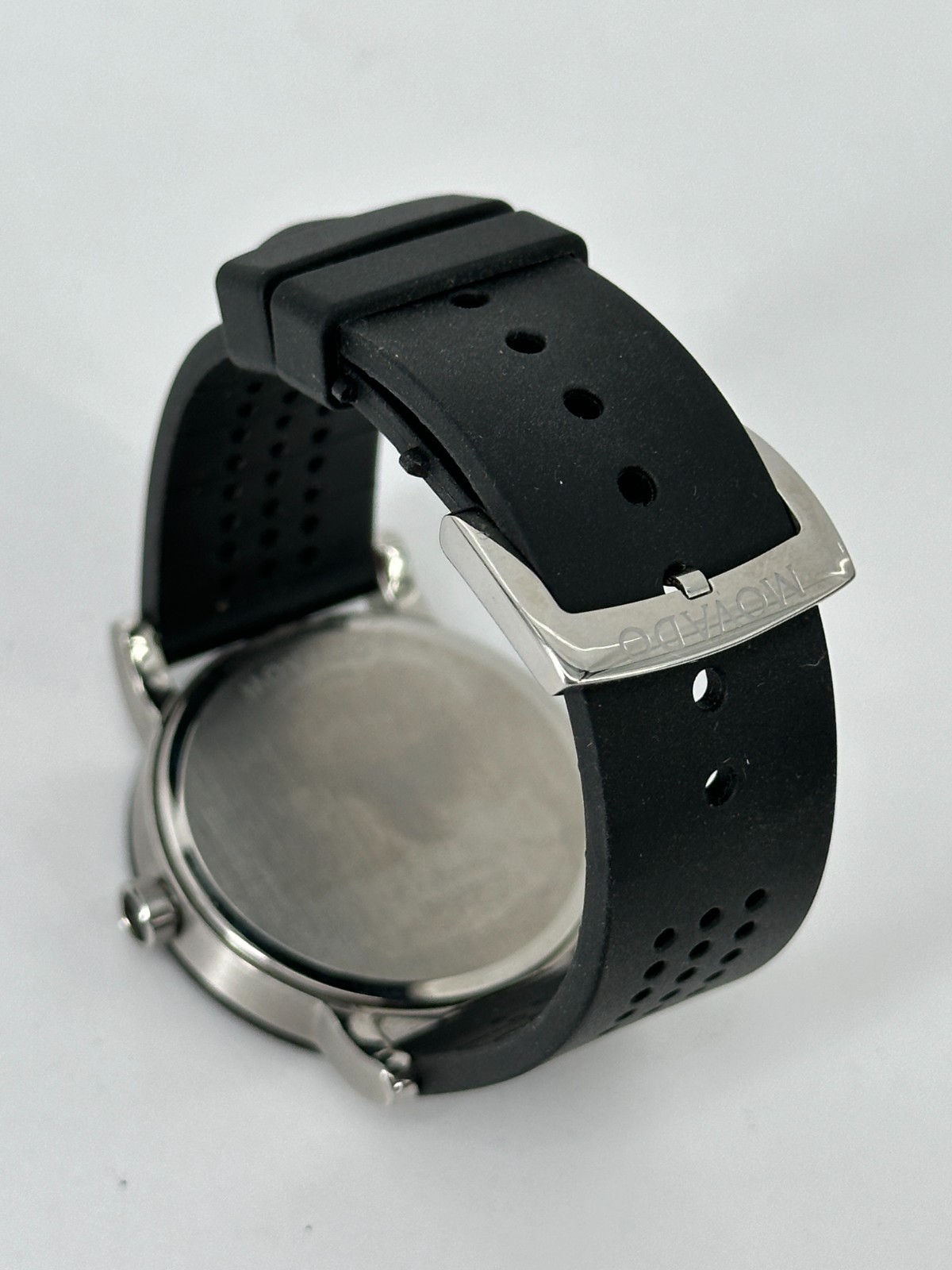 Movado Signature Sport 42mm Stainless Steel Silicone Watch