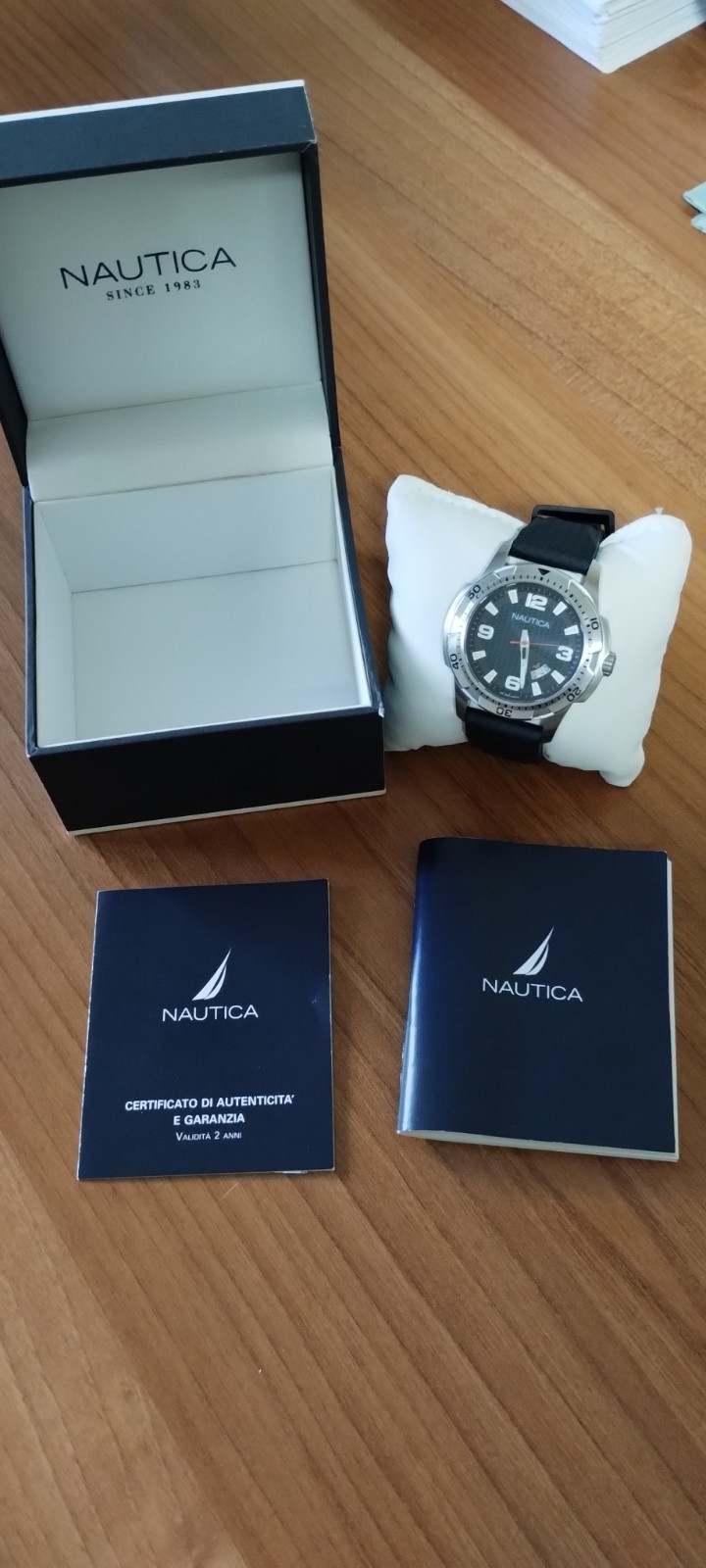 NAUTICA Quartz Watch. Miyota Japanese Movement. VERY USED!