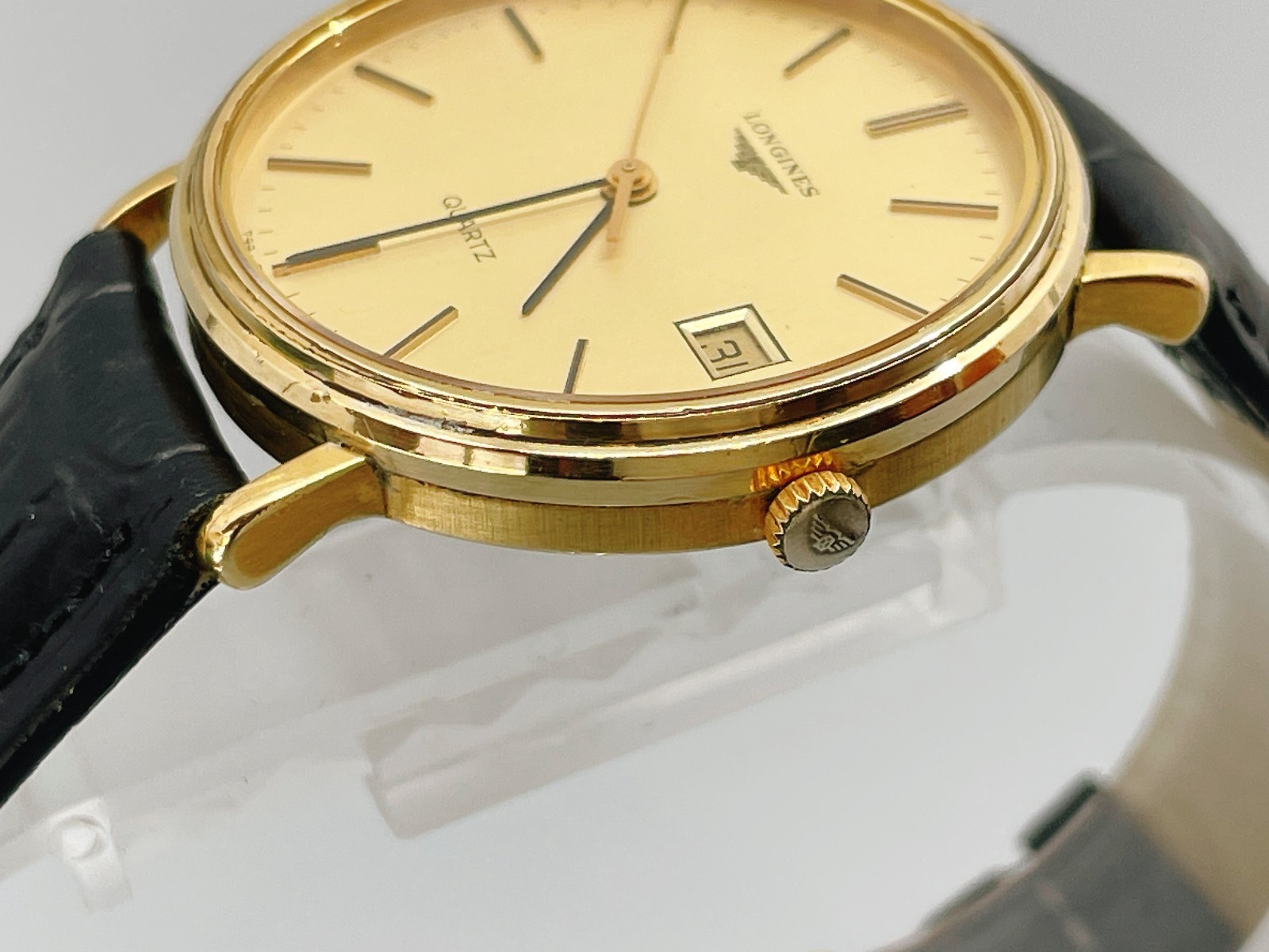 Longines Le Grande Classique Men’s 33mm 4379/744 Watch Gold Qz -US Stock