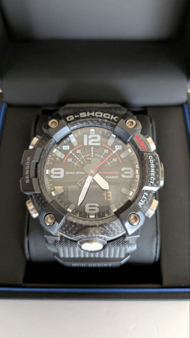 Casio G-shock Mudmaster GG-B100-1AJF Wristwatch Carbon Black Quad Sensor