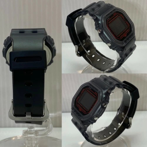 CASIO G SHOCK DW B5600G 1JF Wristwatch Digital Mobile Link Function Skeleton Gra