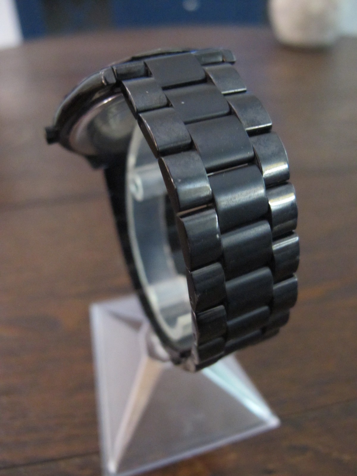 Michael Kors MK3221 Slim Runway 39mm Black Stainless Steel Analog Watch