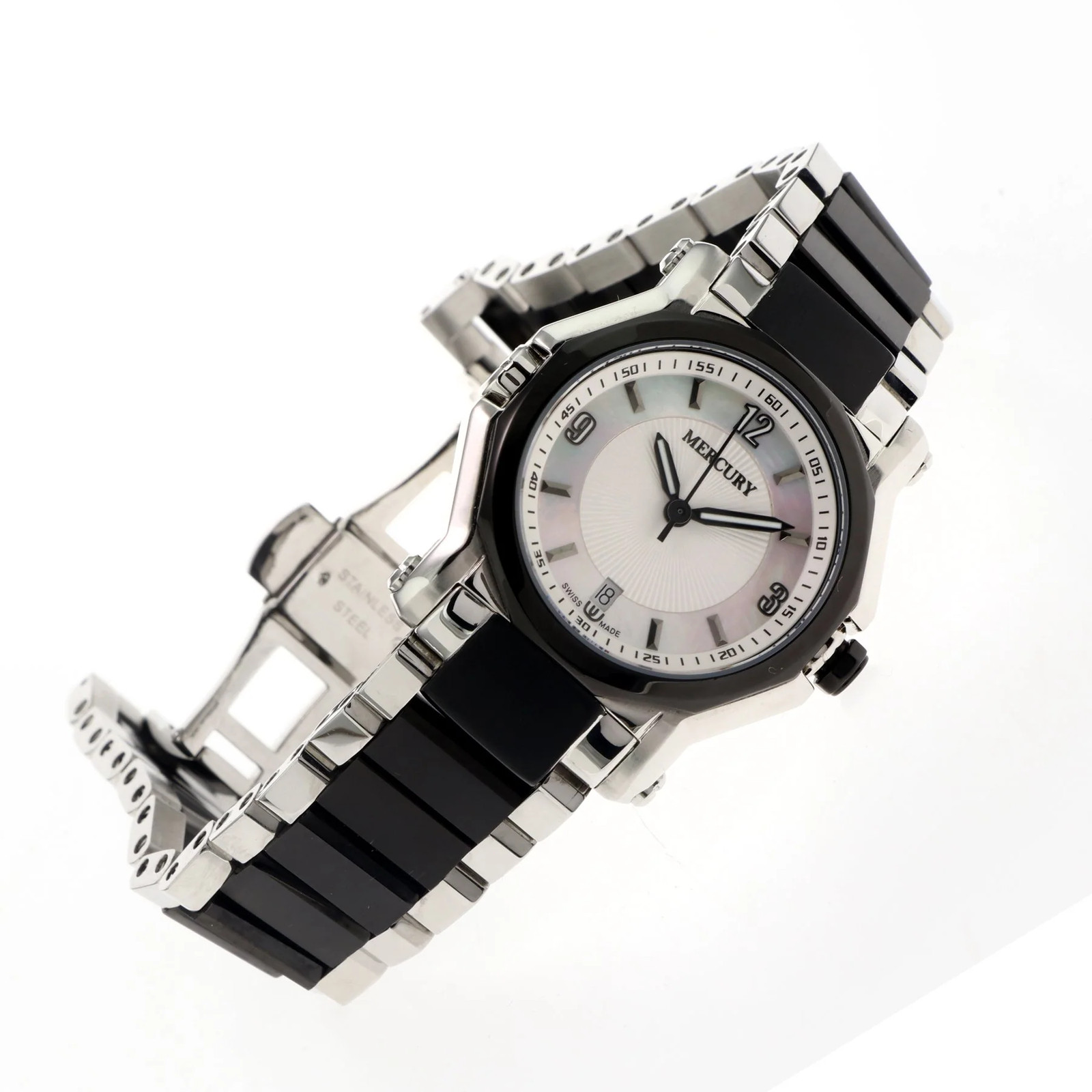MERCURY – Swiss Watch – ME1080-SB-7 Swiss Quartz 39.50 mm ME1080 30m (3 ATM,
