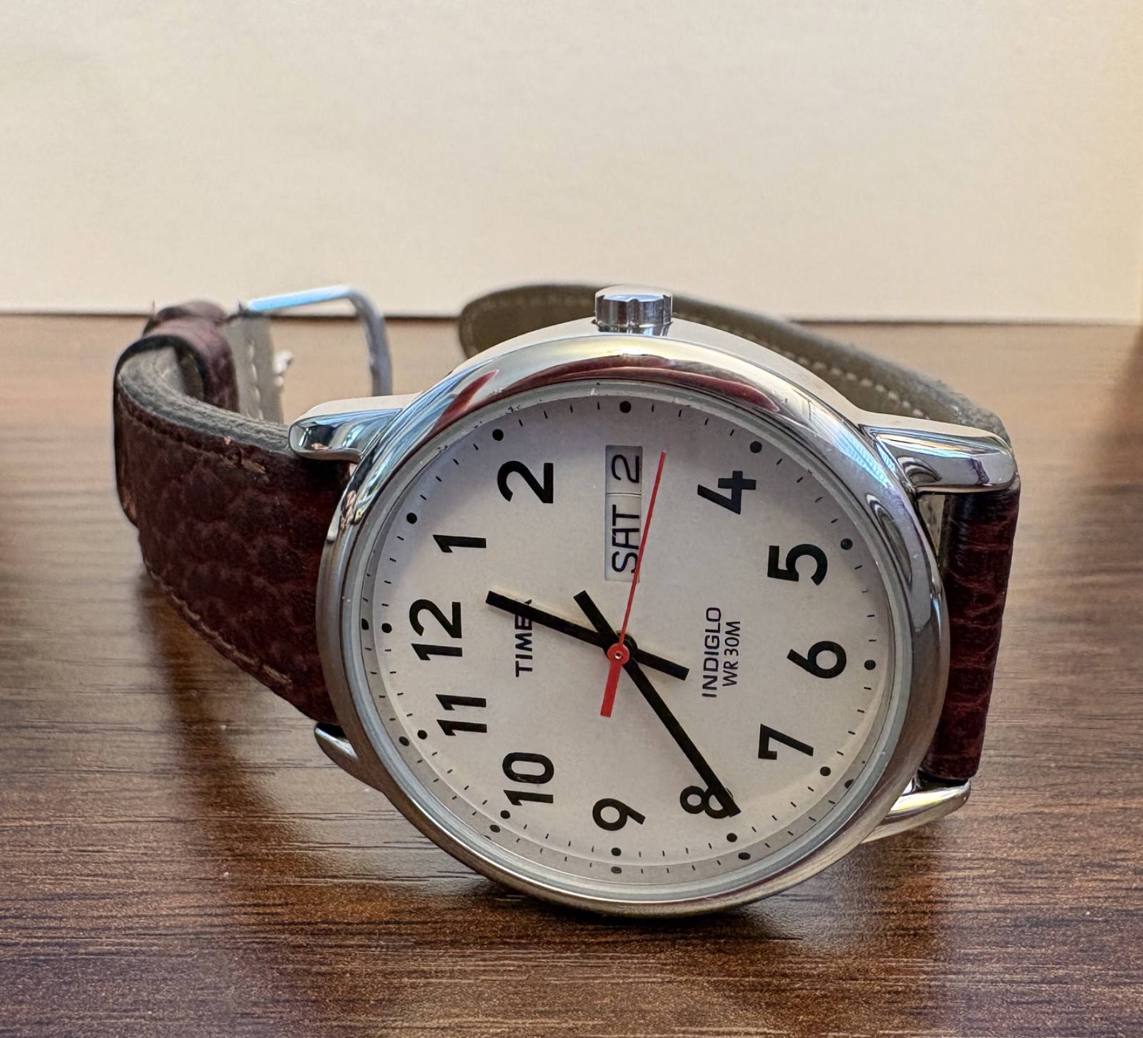 Timex Men’s Quartz, Easy Reader, Indigo, Day-Date
