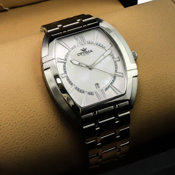 Optima – Swiss Made – OSM239-SS-7 Quartz 43mm OSM239 30 m (3 ATM / 100 ft)
