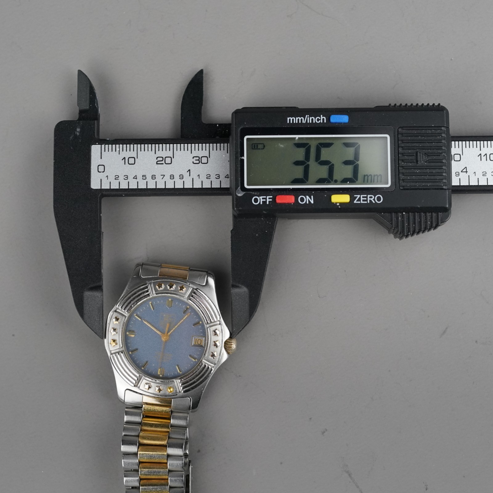 TAG Heuer TRISTAR Men’s Watch 954.613 35mm Vintage Diver New Battery