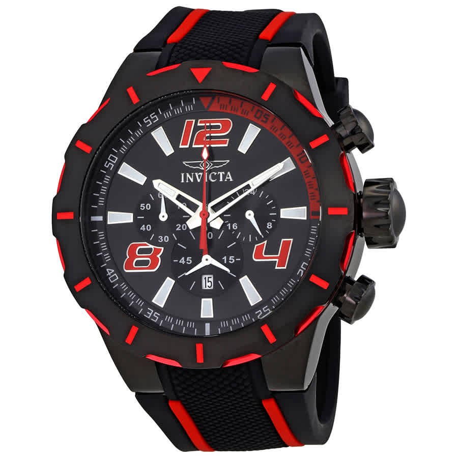 Invicta S1 Rally Chronograph Black Dial Men’s Watch 20109