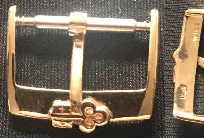 Original Corum Buckle 16mm Inner Rose Gold Plated Mint Conditions L@@K!