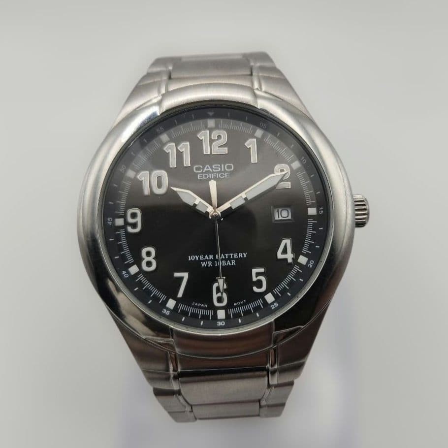 Casio Edifice Men’s Watch with Date Function, Black
