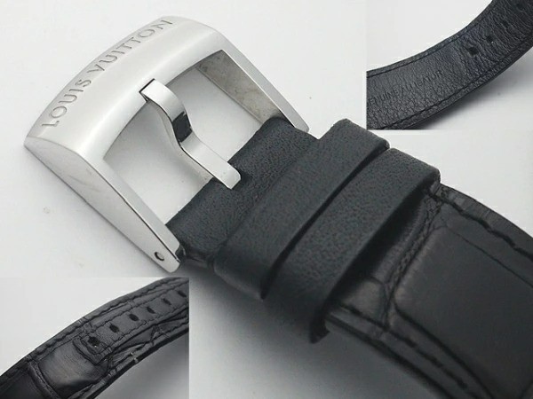 Louis Vuitton Tambour Graphite GMT Ref.Q1D30 Gray Dial 41mm Automatic 100M Men’s